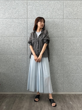 「cloenc（クロエンス）のアイテム（パンツ）」を使った、cloencさん（レディース・165cm）の春コーディネート