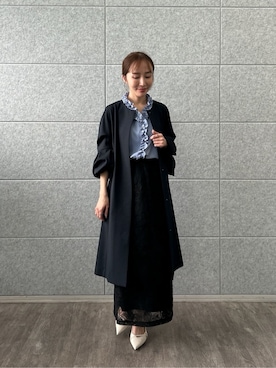 「cloenc（クロエンス）のアイテム（トップス）」を使った、cloencさん（レディース・160cm）の春コーディネート