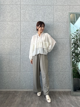 「cloenc（クロエンス）のアイテム」を使った、cloencさん（レディース・165cm）の夏コーディネート