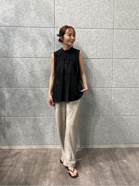 「cloenc（クロエンス）のアイテム（トップス）」を使った、cloencさん（レディース・160cm）の春コーディネート