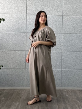 「デイリーカジュアル」｜「アイテム（ワンピース/ドレス）」を使った、cloencさん（レディース・158cm）の夏コーディネート
