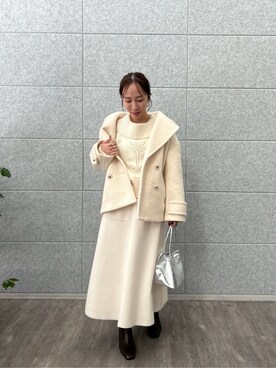 cloencさん（レディース・160cm）の冬コーディネート