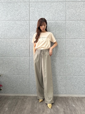 「cloenc（クロエンス）のアイテム」を使った、cloencさん（レディース・165cm）の春コーディネート