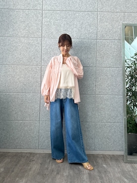 「cloenc（クロエンス）のアイテム」を使った、cloencさん（レディース・165cm）の夏コーディネート