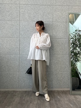 「cloenc（クロエンス）のアイテム」を使った、cloencさん（レディース・165cm）の夏コーディネート