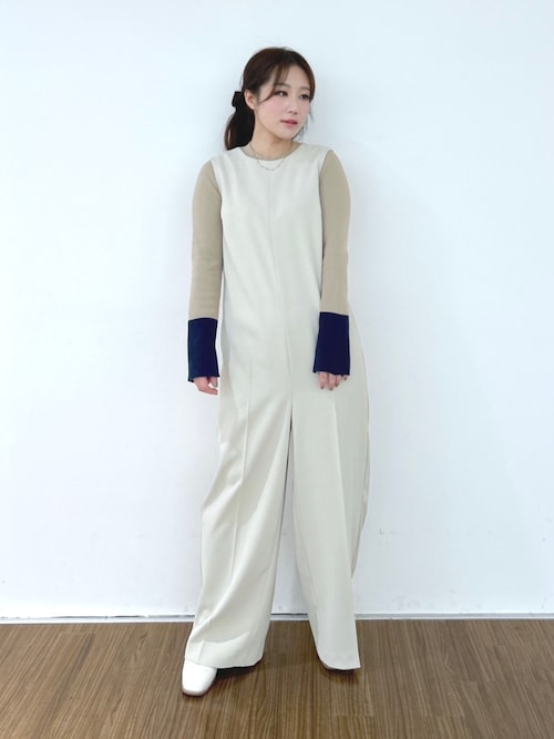 セール】【手洗い可】ダブルクロスオールインワン（サロペット