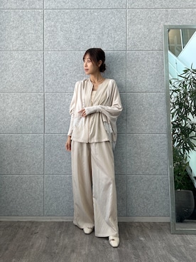「cloenc（クロエンス）のアイテム」を使った、cloencさん（レディース・165cm）の夏コーディネート