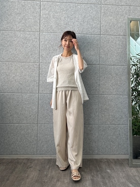 「cloenc（クロエンス）のアイテム」を使った、cloencさん（レディース・165cm）の夏コーディネート
