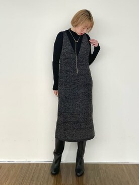 cloencさん（レディース・160cm）の冬コーディネート
