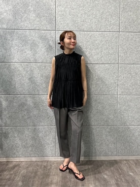 「cloenc（クロエンス）のアイテム（トップス）」を使った、cloencさん（レディース・160cm）の春コーディネート