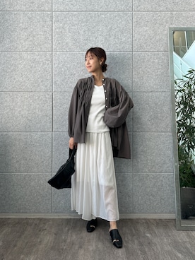 「cloenc（クロエンス）のアイテム」を使った、cloencさん（レディース・165cm）の夏コーディネート