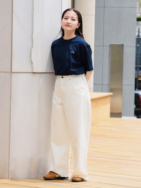 「ワンポイント」｜asamiさん（レディース・156cm）の春コーディネート
