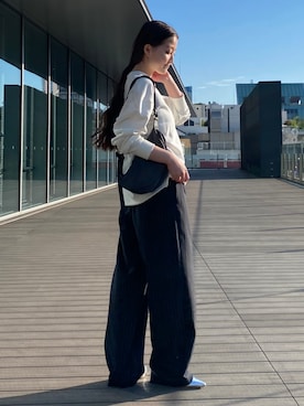 「SLOANE（スローン）のアイテム」を使った、asamiさん（レディース・156cm）の夏コーディネート