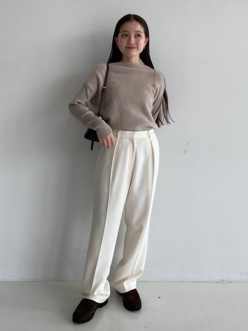 【新品未開封】デミルクス ビームス　フラッフィー ボートネック ニット セール】【1/1値下げ】フラッフィー ボートネック ニット（ニット