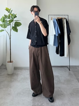 おさゆうさん（メンズ・168cm）の夏コーディネート