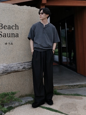 おさゆうさん（メンズ・168cm）の夏コーディネート