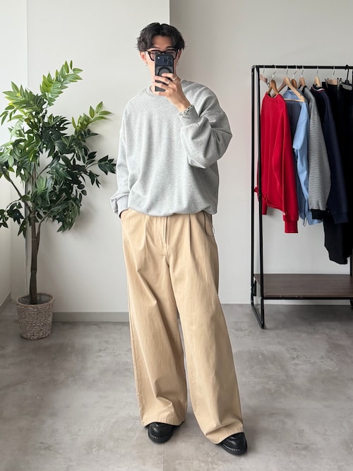 1 TUCK CHINO SLACKS / ワンタックチノスラックス（チノパンツ