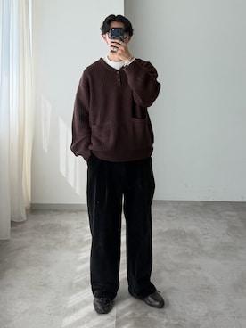 「アイテム（Tシャツ/カットソー）」を使った、おさゆうさん（メンズ・168cm・20代）の秋コーディネート