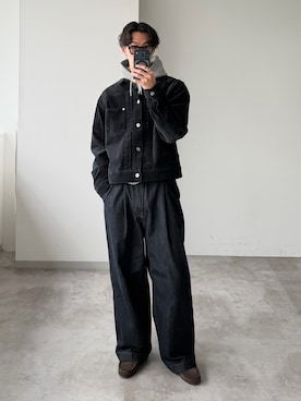 「アイテム（トップス）」を使った、おさゆうさん（メンズ・168cm・20代）の秋コーディネート