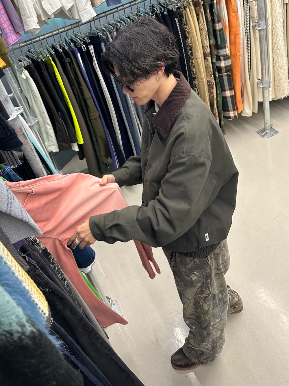 パンツ WETTEMPT 1 TUCK REAL TREE PANTS 4619-1_8a9b40b7-749f-46aa-b120