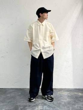 「COMESANDGOES」｜「アイテム（その他）」を使った、おさゆうさん（メンズ・168cm）の春コーディネート