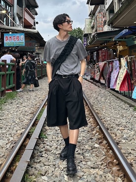 「アイテム（ファッション雑貨）」を使った、おさゆうさん（メンズ・168cm・20代）の夏コーディネート