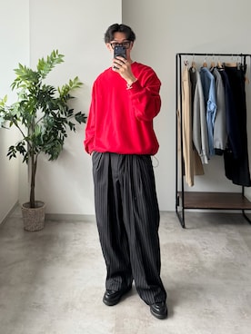 「guepard（ギュパール）のアイテム」を使った、おさゆうさん（メンズ・168cm）の春コーディネート