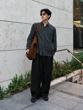 おさゆうさん（メンズ・168cm）の春コーディネート