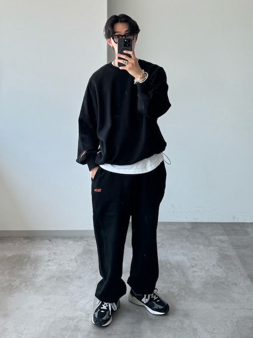 BTRSWT ヘビーウェイト スウェットパンツ Lサイズ ブラック セール】HEAVY WEIGHT SWEAT PANTS / ヘビーウェイトスウェット