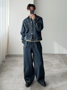 「Paraboot（パラブーツ）のアイテム」を使った、おさゆうさん（メンズ・168cm）の冬コーディネート