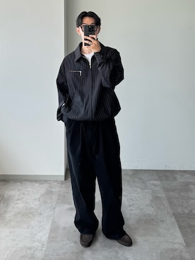 「アイテム（その他アウター）」を使った、おさゆうさん（メンズ・168cm）の秋コーディネート