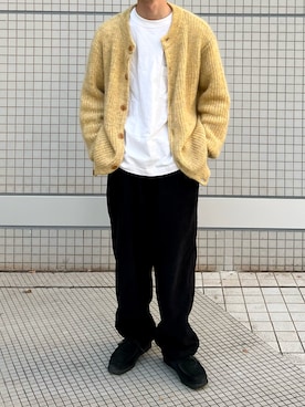 「UNUSED」｜「アイテム（その他）」を使った、おさゆうさん（メンズ・168cm）の秋コーディネート