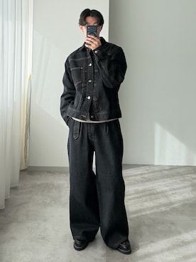 「Paraboot（パラブーツ）のアイテム」を使った、おさゆうさん（メンズ・168cm）の冬コーディネート