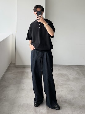 「Paraboot（パラブーツ）のアイテム」を使った、おさゆうさん（メンズ・168cm）の春コーディネート