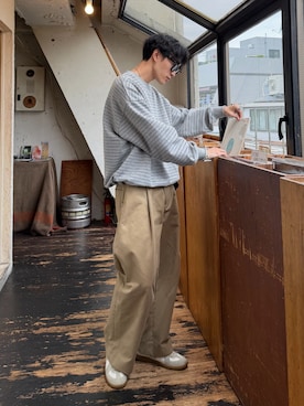 「アイテム（その他雑貨）」を使った、おさゆうさん（メンズ・168cm）の秋コーディネート