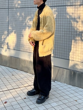 「UNUSED」｜「アイテム（その他）」を使った、おさゆうさん（メンズ・168cm）の秋コーディネート
