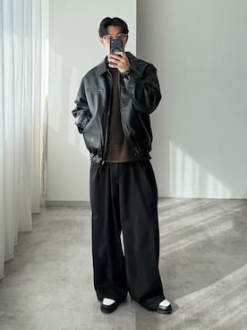 おさゆうさん（メンズ・168cm）の冬コーディネート