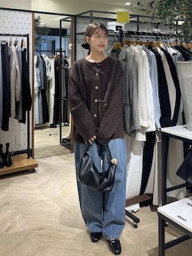 「アイテム（シュシュ）」を使った、hinakoさん（レディース・157cm・20代）の秋コーディネート