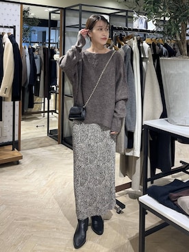 「SNAP_apart by lowrys」｜hinakoさん（レディース・157cm）の秋コーディネート