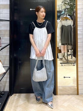 「アイテム（パンプス）」を使った、hinakoさん（レディース・157cm・20代）の春コーディネート