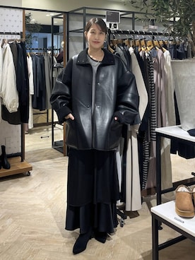 「SNAP_apart by lowrys」｜hinakoさん（レディース・157cm）の秋コーディネート