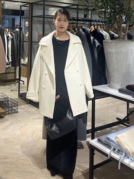 「アイテム（セットアップ）」を使った、hinakoさん（レディース・157cm・20代）の秋コーディネート