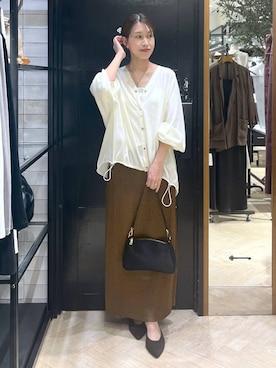 「アイテム（パンプス）」を使った、hinakoさん（レディース・157cm・20代）の夏コーディネート