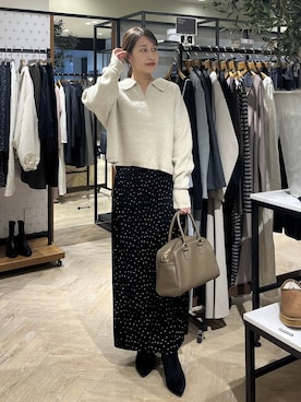 「SNAP_apart by lowrys」｜hinakoさん（レディース・157cm）の秋コーディネート