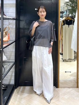 「アイテム（パンプス）」を使った、hinakoさん（レディース・157cm・20代）の春コーディネート