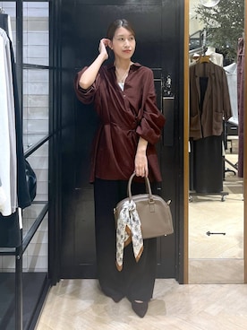 「アイテム（バンダナ/スカーフ）」を使った、hinakoさん（レディース・157cm・20代）の夏コーディネート