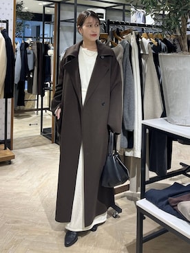 「アイテム（セットアップ）」を使った、hinakoさん（レディース・157cm・20代）の秋コーディネート