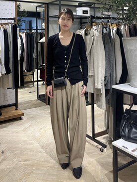 「SNAP_apart by lowrys」｜hinakoさん（レディース・157cm）の秋コーディネート