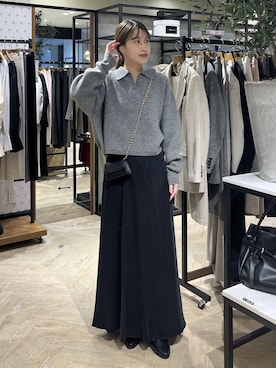 「SNAP_apart by lowrys」｜hinakoさん（レディース・157cm）の秋コーディネート