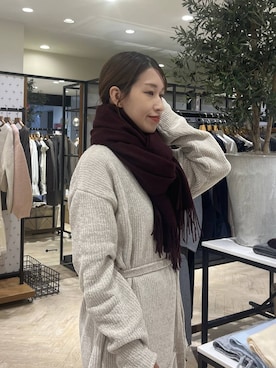 「アイテム（セットアップ）」を使った、hinakoさん（レディース・157cm・20代）の秋コーディネート